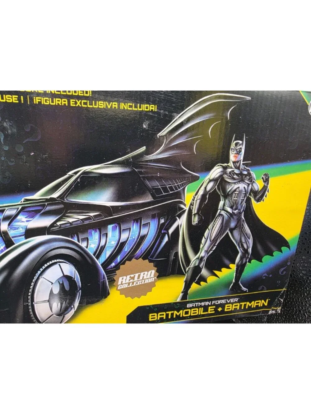 Batman Forever Batmobile + Batman Figure Retro Collection Exclusive